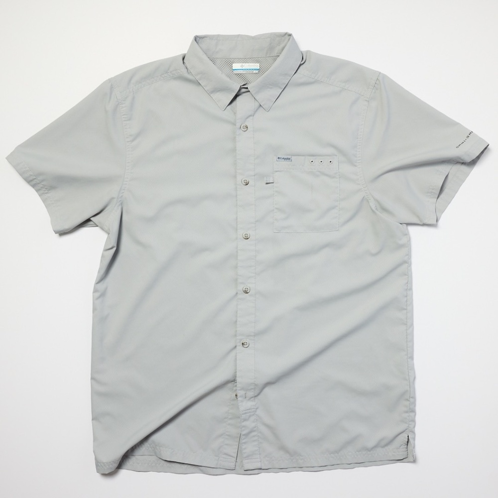 Columbia Men's PFG Long Sleeve Button Down Shirt